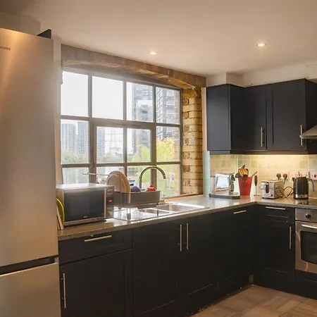 Loft Style Apartment Near O2, Abba Voyage, Excel Londra Esterno foto
